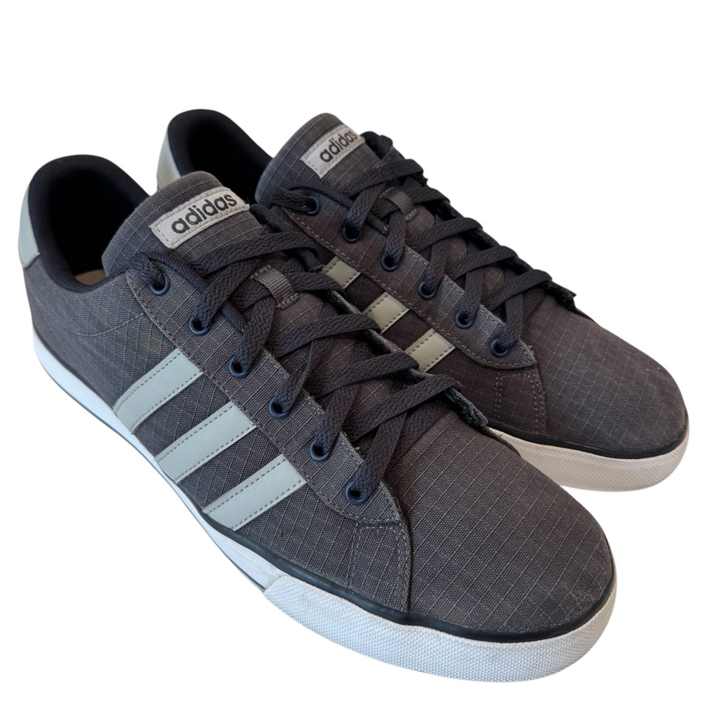Adidas Neo SE Daily Vulc F38360 Blue Gray White Sneakers Shoes Men Size 13